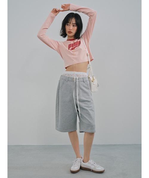 セール】カーブドロストハーフデニムパンツ（その他パンツ