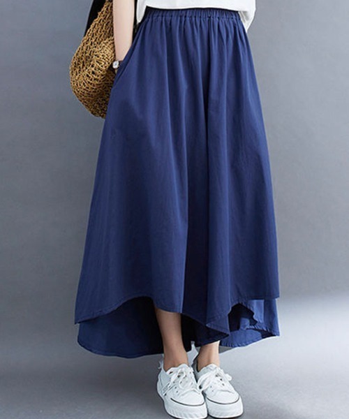 SallyLunn(サリーラン)の「ウエストゴムキュロットパンツ(その他パンツ・レディース・ベージュ/ブラック/ネイビー/カーキ・FREE)」の11枚目の写真