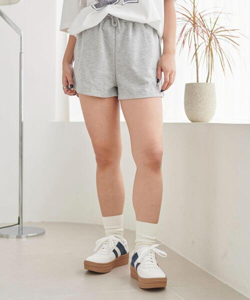 WEGO(ウィゴー)の「WEGO/スウェットショートパンツ(スウェットパンツ・レディース・杢グレー/スミクロ・FREE)」の12枚目の写真