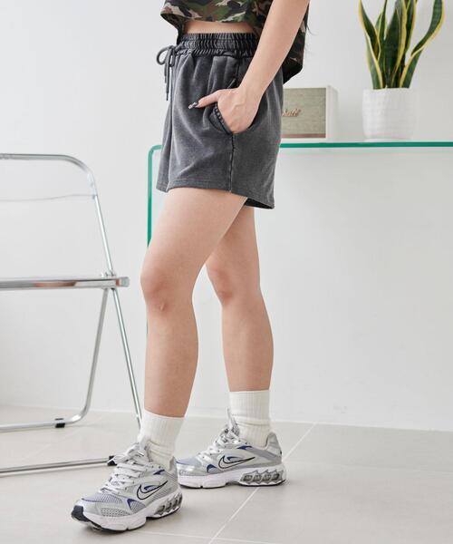 WEGO(ウィゴー)の「WEGO/スウェットショートパンツ(スウェットパンツ・レディース・杢グレー/スミクロ・FREE)」の8枚目の写真