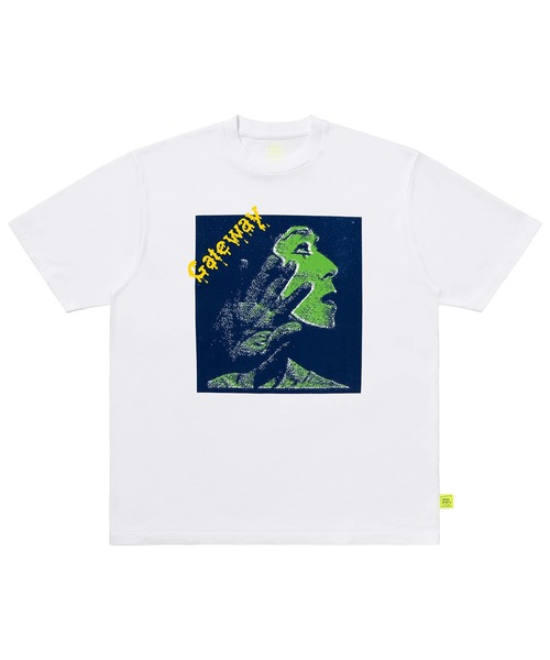 LOOSE JOINTS(ルーズジョインツ)の「ED DAVIS - GATEWAY S/S TEE(Tシャツ/カットソー・メンズ・ブラック/ホワイト・M/L)」の1枚目の写真
