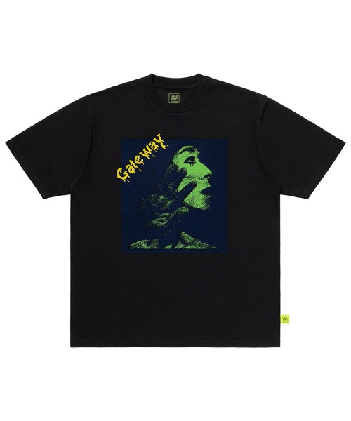 LOOSE JOINTS(ルーズジョインツ)の「ED DAVIS - GATEWAY S/S TEE(Tシャツ/カットソー・メンズ・ブラック/ホワイト・M/L)」の2枚目の写真