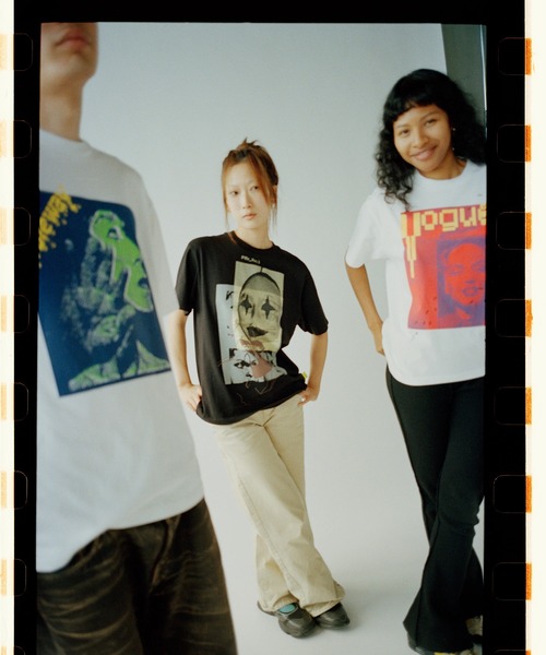 LOOSE JOINTS(ルーズジョインツ)の「ED DAVIS - GATEWAY S/S TEE(Tシャツ/カットソー・メンズ・ブラック/ホワイト・M/L)」の9枚目の写真