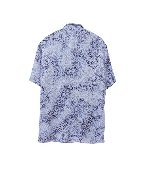 TORNADO MART（トルネードマート）の「TORNADO MART∴レオパードオパールオーシャン半袖シャツ（シャツ/ブラウス・メンズ・ブルー/ベージュ・M/L/LL/XXL）」の5枚目の写真