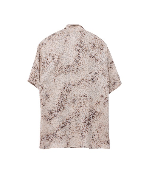 TORNADO MART（トルネードマート）の「TORNADO MART∴レオパードオパールオーシャン半袖シャツ（シャツ/ブラウス・メンズ・ブルー/ベージュ・M/L/LL/XXL）」の3枚目の写真