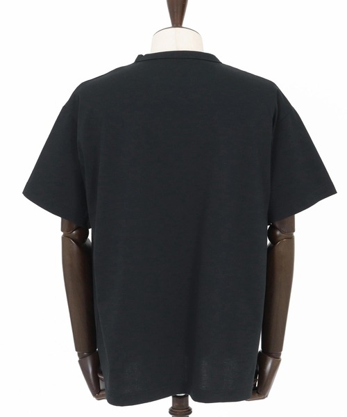 THEOREM(セオレム)の「mt9796- Embroidered Tee Tシャツ(Tシャツ/カットソー・メンズ・ブラック/ダークネイビー/ホワイト・L/XL/M)」の9枚目の写真