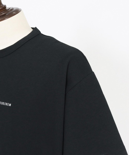 THEOREM(セオレム)の「mt9796- Embroidered Tee Tシャツ(Tシャツ/カットソー・メンズ・ブラック/ダークネイビー/ホワイト・L/XL/M)」の7枚目の写真