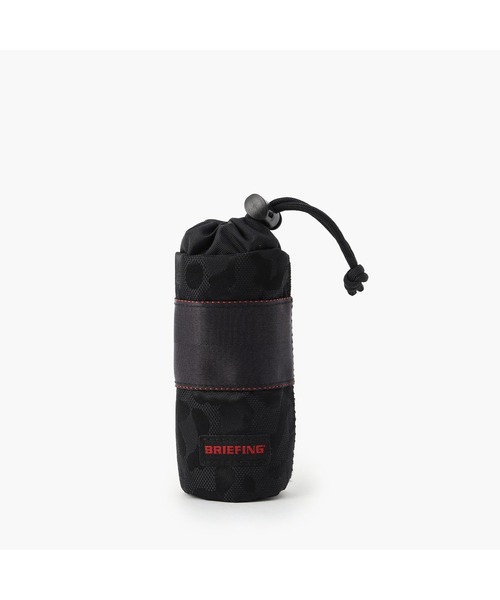 BRIEFING(ブリーフィング)の「【BRIEFING GOLF/ブリーフィングゴルフ】DRAWSTRING BALL POUCH LEOPARD JQ(ポーチ・メンズ・ブラック/グレー・FREE)」の2枚目の写真