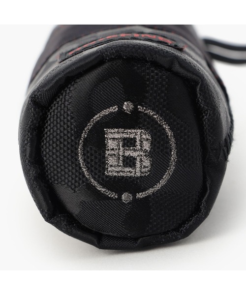 BRIEFING(ブリーフィング)の「【BRIEFING GOLF/ブリーフィングゴルフ】DRAWSTRING BALL POUCH LEOPARD JQ(ポーチ・メンズ・ブラック/グレー・FREE)」の4枚目の写真