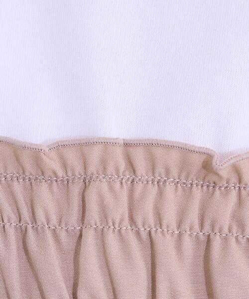 DRESKIP(ドレスキップ)の「【洗える/S-LL】大人に似合う ビスチェ風ドッキングトップス(Tシャツ/カットソー・レディース・ブラック系4/オフホワイト/ホワイト系7/チャコールグレー・02/03/01/04)」の9枚目の写真