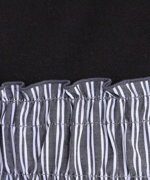 DRESKIP(ドレスキップ)の「【洗える/S-LL】大人に似合う ビスチェ風ドッキングトップス(Tシャツ/カットソー・レディース・ブラック系4/オフホワイト/ホワイト系7/チャコールグレー・02/03/01/04)」の21枚目の写真