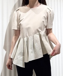 SNIDEL | ペプラムカットソー(Tシャツ/カットソー)