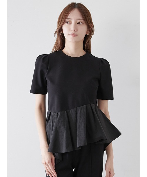 【特価】 ペプラムカットソー（Tシャツ/カットソー）｜SNIDEL（スナイデル トップス