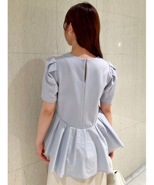 SNIDEL ペプラムカットソー SNIDEL tシャツ ペプラムカットソー レディース : ZOZOTOWN