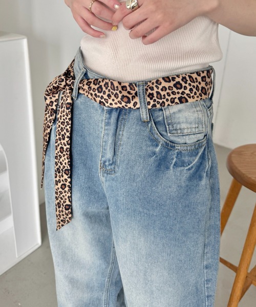 SOLLON.（ソルロン）の「ドット/レオパードアソートネクタイ（ネクタイ・レディース・レオパード/ブラック/ホワイト・FREE）」の13枚目の写真