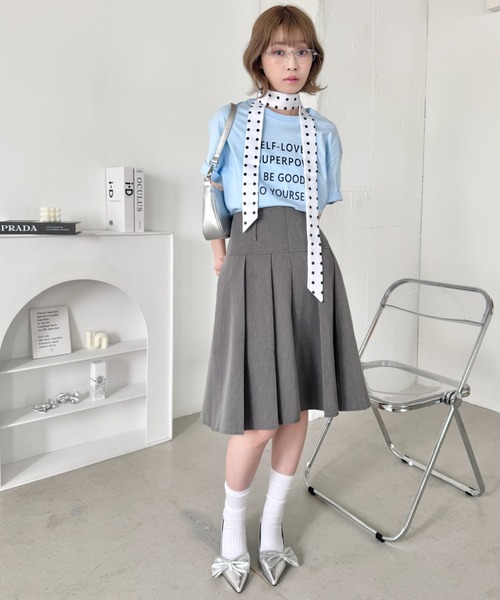 SOLLON.（ソルロン）の「ドット/レオパードアソートネクタイ（ネクタイ・レディース・レオパード/ブラック/ホワイト・FREE）」の21枚目の写真