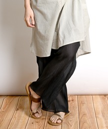 シアークレープシフォンレギンス
