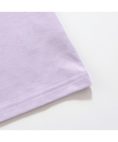 SISTER JENNI（SISTER JENNI）の「【コットン100％】そでチュール切替ネックあき短丈T（Tシャツ/カットソー・キッズ・ブラック/オフホワイト/ラベンダー・130cm/140cm/150cm/160cm）」の20枚目の写真