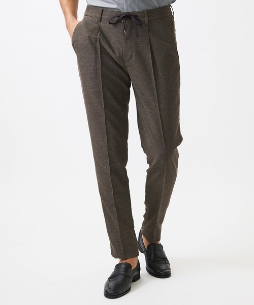 ミッシェルクランオム（MICHEL  HOMME）/カラミメッシュスラックスイージーパンツ　セットアップ カラミメッシュスラックスイージーパンツ セットアップ（スラックス