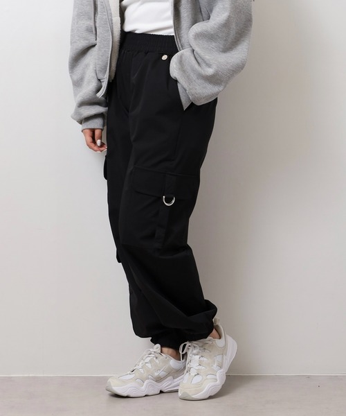 DIMENSIONE danza(ディメンシオーネ ダンツァ)の「ナイロンカーゴパンツ(カーゴパンツ・レディース・ブラック・X-SMALL/MEDIUM/SMALL)」の13枚目の写真