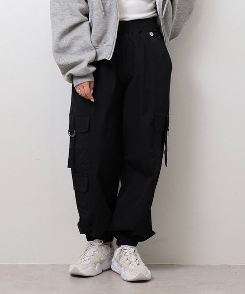 DIMENSIONE danza(ディメンシオーネ ダンツァ)の「ナイロンカーゴパンツ(カーゴパンツ・レディース・ブラック・X-SMALL/MEDIUM/SMALL)」の14枚目の写真