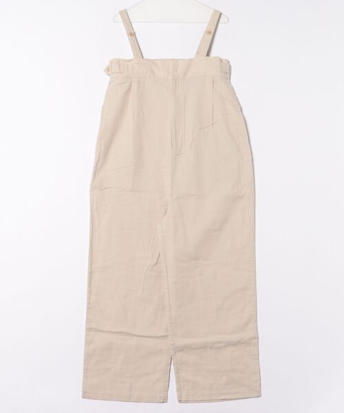 cepo（セポ）の「〈セットアップ対応〉パナマフィッシュサロペット（サロペット/オーバーオール・レディース・ブラック/モカ/オフホワイト・M）」の13枚目の写真