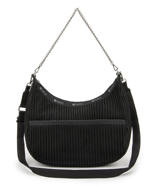 国内直営■LeSportsac*チェーン クロシェ ショルダーバッグ 2way 2WAY CHAIN MINI BAG コズミックブラック（ショルダーバッグ