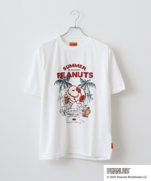 KRIFF MAYER(クリフメイヤー)の「KRIFFMAYER スヌーピープリントT(乾杯)(Tシャツ/カットソー・メンズ・レッド/チャコール/オフホワイト/ブルー/マルチ・M/L/XL)」の6枚目の写真