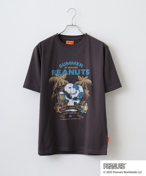 KRIFF MAYER(クリフメイヤー)の「KRIFFMAYER スヌーピープリントT(乾杯)(Tシャツ/カットソー・メンズ・レッド/チャコール/オフホワイト/ブルー/マルチ・M/L/XL)」の7枚目の写真