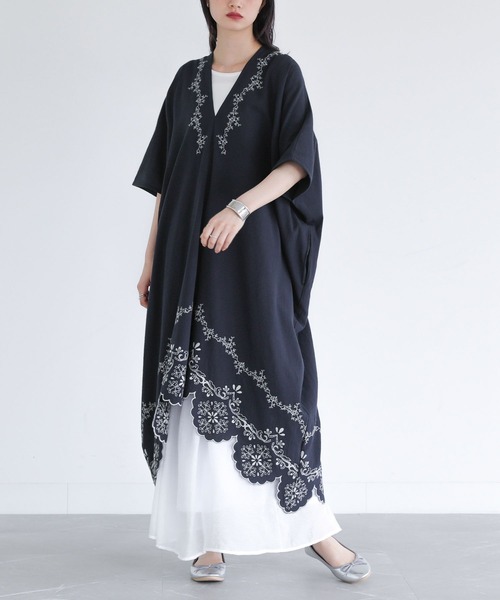 ◆送料・関税無料◆Sea N.Y 刺繍入り カフタンワンピース ◇送料・関税無料◇Sea N.Y 刺繍入り カフタンワンピース (Sea
