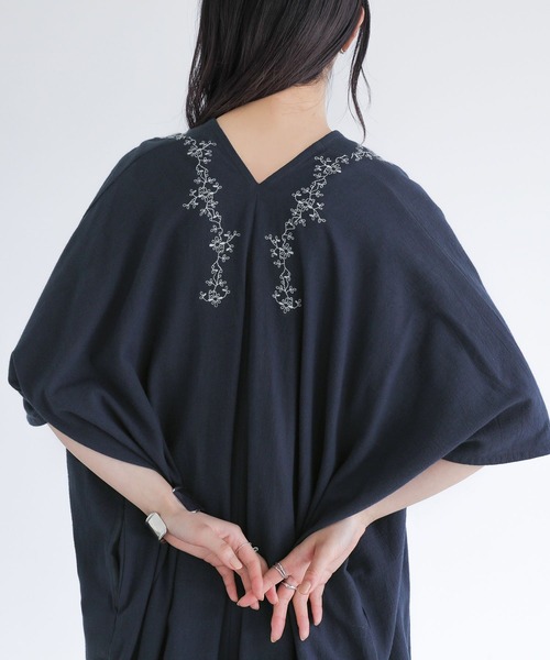 ◆送料・関税無料◆Sea N.Y 刺繍入り カフタンワンピース ◇送料・関税無料◇Sea N.Y 刺繍入り カフタンワンピース (Sea