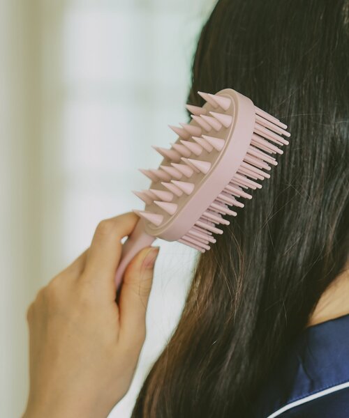 BIRTHDAY BAR(バースデイバー)の「SCALP + DETANGLE BRUSH 両面ブラシ(ヘアブラシ・レディース・ピンク・0)」の1枚目の写真