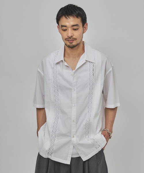 EDIFICE(エディフィス)の「India make(インディア メイク) ポプリン ピンタックシャツ(シャツ/ブラウス・メンズ・ホワイト/ベージュ系その他/スミクロ・SMALL/MEDIUM/LARGE)」の17枚目の写真