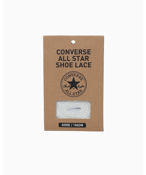 CONVERSE(コンバース)の「GORE SHOE LACE / ゴア シューレース(シューズアクセサリー・レディース・ホワイト・3/5/7/9)」の1枚目の写真