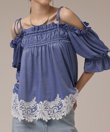 アンティークフラワーベアトップ（その他トップス）｜GRACE