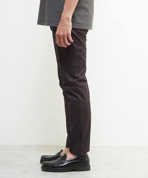 MEN'S MELROSE(メンズメルローズ)の「ドットメッシュプリント5ポケットパンツ | 軽量 / ストレッチ / 吸水速乾(その他パンツ・メンズ・ベージュ/ネイビー/チャコールグレー/グレー・3/2/4/5)」の6枚目の写真