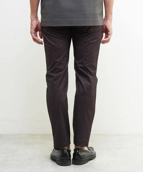 MEN'S MELROSE(メンズメルローズ)の「ドットメッシュプリント5ポケットパンツ | 軽量 / ストレッチ / 吸水速乾(その他パンツ・メンズ・ベージュ/ネイビー/チャコールグレー/グレー・3/2/4/5)」の7枚目の写真