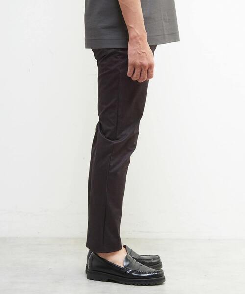 MEN'S MELROSE(メンズメルローズ)の「ドットメッシュプリント5ポケットパンツ | 軽量 / ストレッチ / 吸水速乾(その他パンツ・メンズ・ベージュ/ネイビー/チャコールグレー/グレー・3/2/4/5)」の8枚目の写真