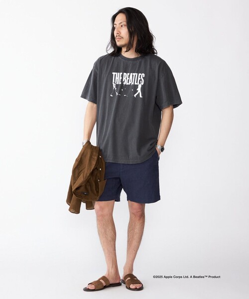 SHIPS(シップス)の「SHIPS: THE BEATLES フォトグラフィック Tシャツ(Tシャツ/カットソー・メンズ・ダークグレー/ブラック・SMALL/MEDIUM/LARGE/X-LARGE)」の12枚目の写真