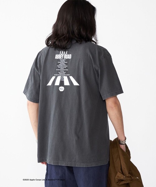 SHIPS(シップス)の「SHIPS: THE BEATLES フォトグラフィック Tシャツ(Tシャツ/カットソー・メンズ・ダークグレー/ブラック・SMALL/MEDIUM/LARGE/X-LARGE)」の7枚目の写真