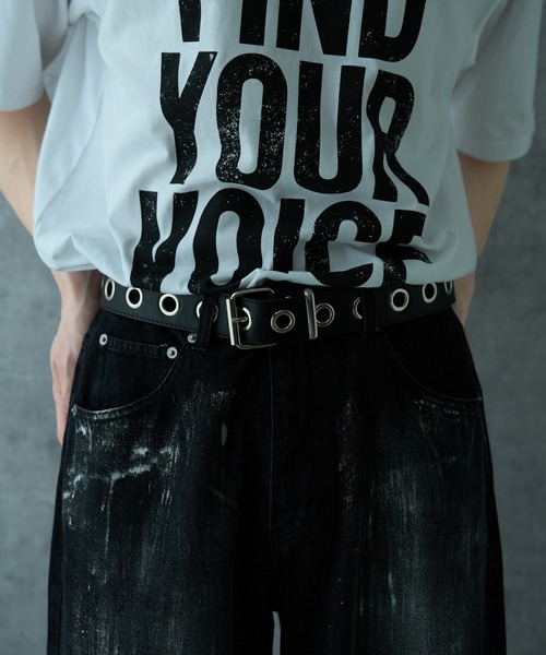 WEGO（ウィゴー）の「WEGO/ハトメベルト（ベルト・メンズ・ブラック・FREE）」の7枚目の写真