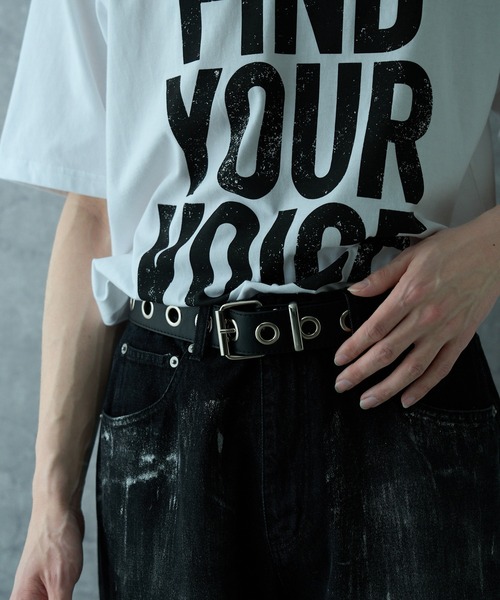 WEGO（ウィゴー）の「WEGO/ハトメベルト（ベルト・メンズ・ブラック・FREE）」の8枚目の写真