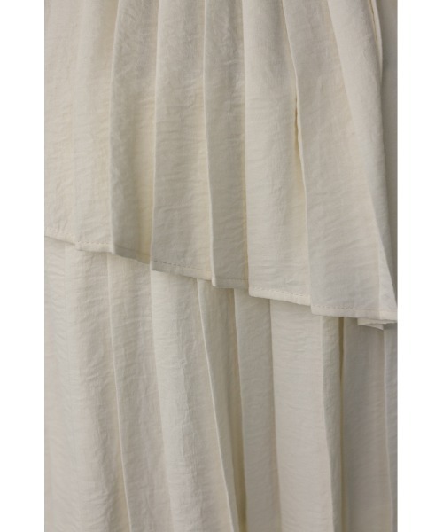 STYLEMIXER(スタイルミキサー)の「プリーツティアードスカート(スカート・レディース・アイボリー/ブラック/チャコールグレー・SMALL/MEDIUM)」の14枚目の写真