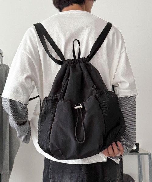 【WEGO】メッシュポケットバック WEGO（ウィゴー）の「WEGO/メッシュポケットバックパック