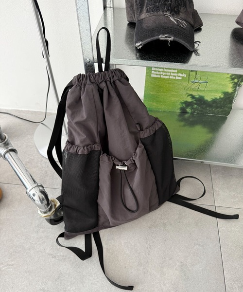 【WEGO】メッシュポケットバック WEGO（ウィゴー）の「WEGO/メッシュポケットバックパック