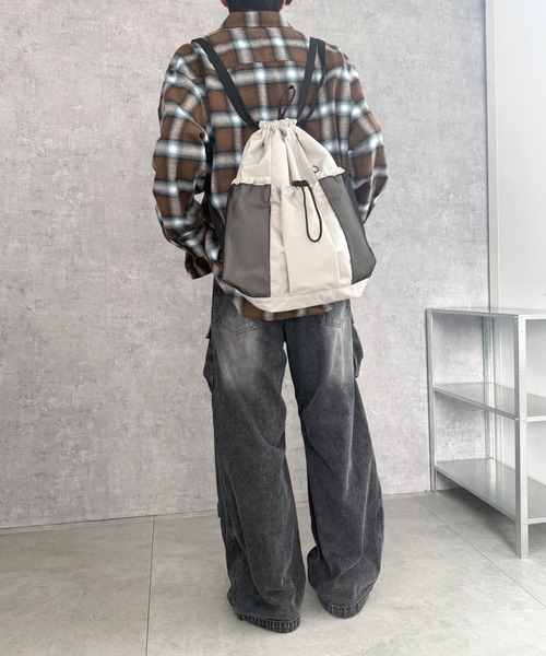 【WEGO】メッシュポケットバック WEGO｜メッシュポケットナップサック | Rakuten Fashion(楽天