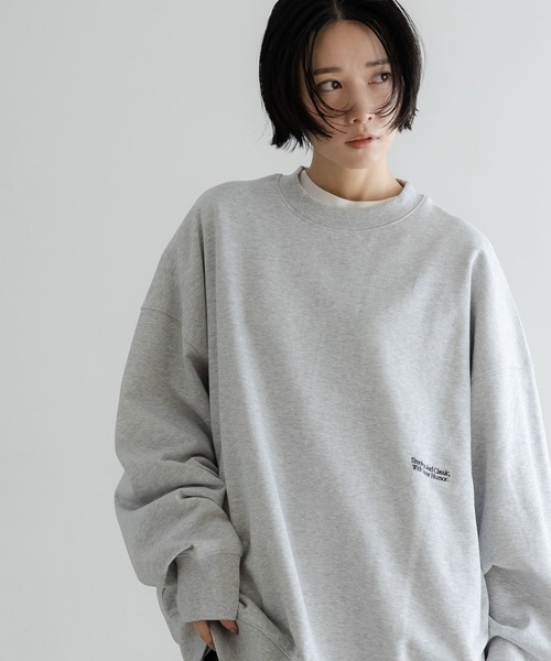 LOWRYS FARM（ローリーズファーム）の「【LFM(U)】ＣＲＥＷ　ＮＥＣＫ　ＳＷＥＡＴ　586491（スウェット・メンズ・ネイビー/ホワイト/ブラウン/グリーン/グレー・SMALL/MEDIUM/LARGE）」の2枚目の写真