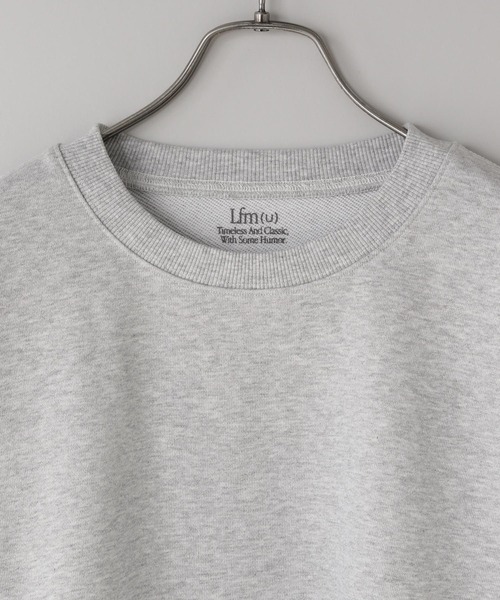 LOWRYS FARM（ローリーズファーム）の「【LFM(U)】ＣＲＥＷ　ＮＥＣＫ　ＳＷＥＡＴ　586491（スウェット・メンズ・ネイビー/ホワイト/ブラウン/グリーン/グレー・SMALL/MEDIUM/LARGE）」の7枚目の写真