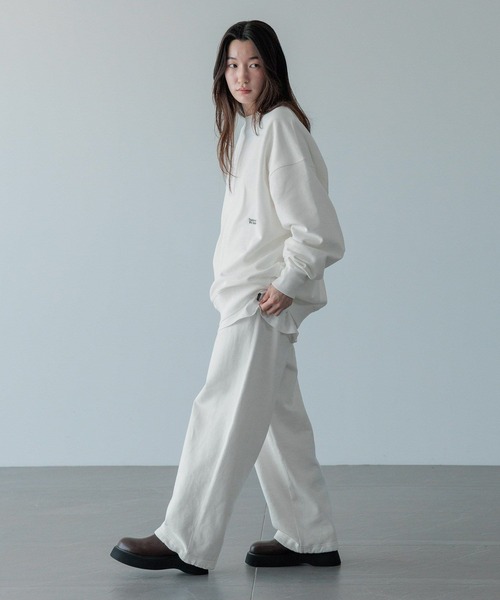 LOWRYS FARM（ローリーズファーム）の「【LFM(U)】ＣＲＥＷ　ＮＥＣＫ　ＳＷＥＡＴ　586491（スウェット・メンズ・ネイビー/ホワイト/ブラウン/グリーン/グレー・SMALL/MEDIUM/LARGE）」の21枚目の写真