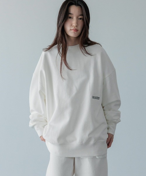 LOWRYS FARM（ローリーズファーム）の「【LFM(U)】ＣＲＥＷ　ＮＥＣＫ　ＳＷＥＡＴ　586491（スウェット・メンズ・ネイビー/ホワイト/ブラウン/グリーン/グレー・SMALL/MEDIUM/LARGE）」の22枚目の写真